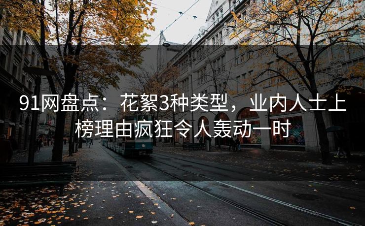 91网盘点：花絮3种类型，业内人士上榜理由疯狂令人轰动一时